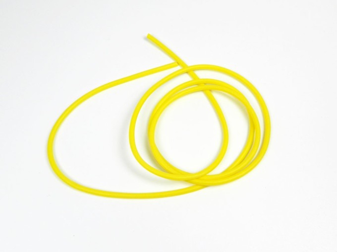 Silikónová bužírka 2.0 x 0.3 mm žltá