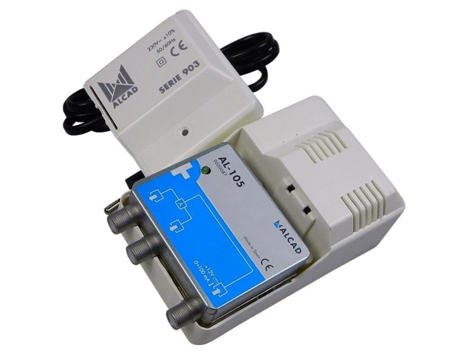 ALCAD AL-105 Anténny Napájač 12V / 100mA pre AM Zosilňovače