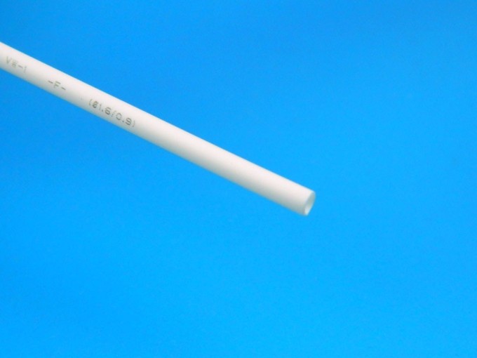 Zmršťovacia bužírka 2.1/1.6 mm biela, 1 m