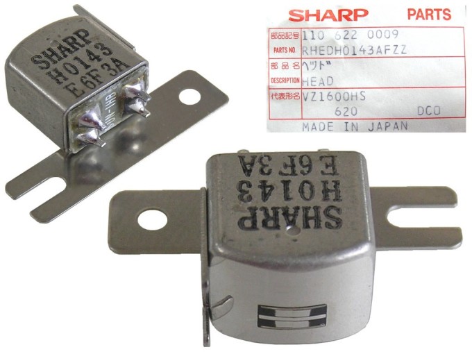 Hlava stereo 220 ohm RHEDH0143AFZZ pre kazetové magnetofóny