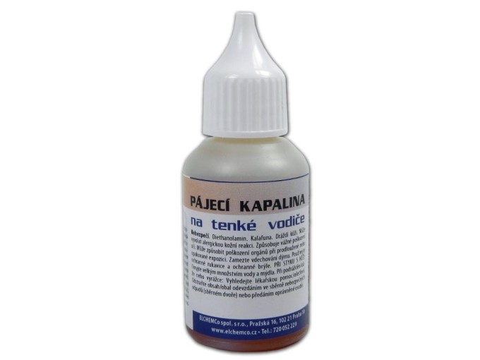 Spájkovacia kvapalina na tenké vodiče 30 ml