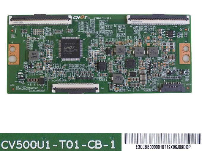 LCD T-CON modul E3CCBB0000010T pre Philips 50PUS6203/12 a ďalšie