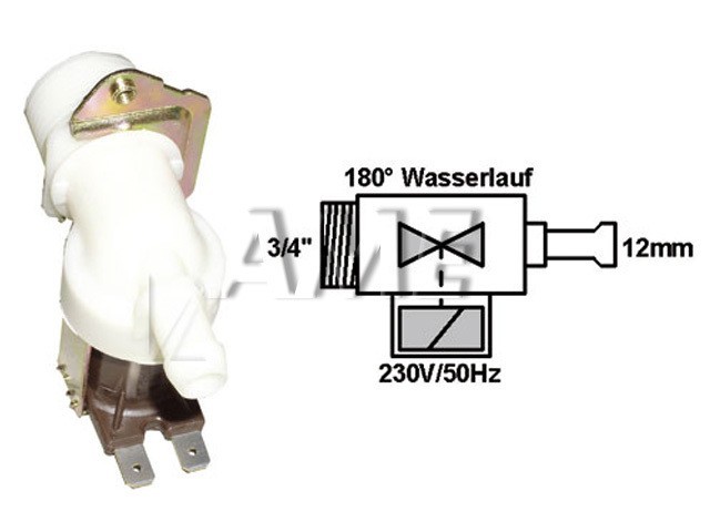 Univerzálny jednosmerný napúšťací ventil 230V