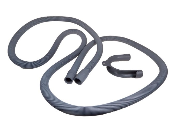 Univerzálna vypúšťacia hadica UNI4, rovné konce, 2,5m