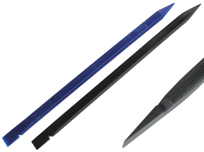 Nástroj na demontáž prístrojov bez poškodenia plastov - čierny