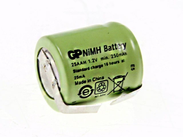 Akumulátor Ni-MH 1.2V 250mAh AVEX 25AAH1AX