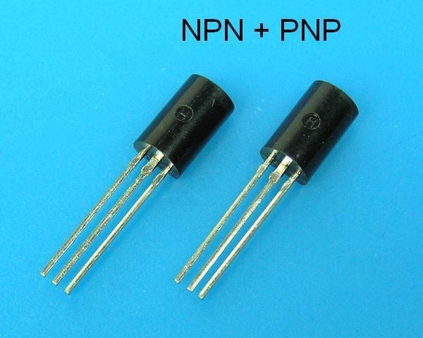 Tranzistorový pár 2SC2705 a 2SA1145 Toshiba pre výkonové zosilňovače