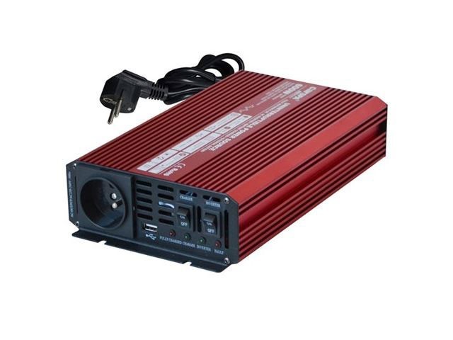 Menic napätia 12V/230V 600W s UPS a nabíjačkou CARSPA