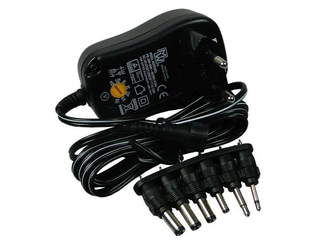 Univerzálny impulzný napájač MB10EU/6XC MINWA 3-12V 1A
