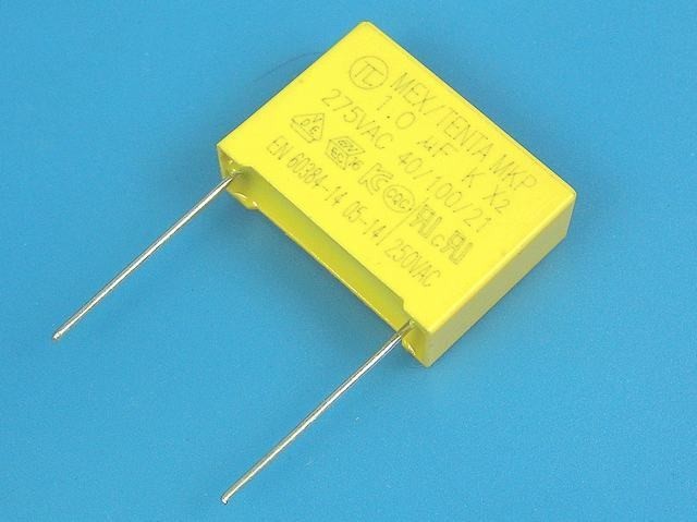 Kondenzátor IMP 1uF/275V AC X2 MKP/MEX 105/250V