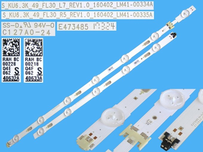 Sada LED podsvitu 1003mm pre Samsung BN96-40632A a BN96-40633A