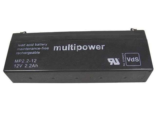 Olovený akumulátor 12V 2,2Ah MP2.2-12 Multipower