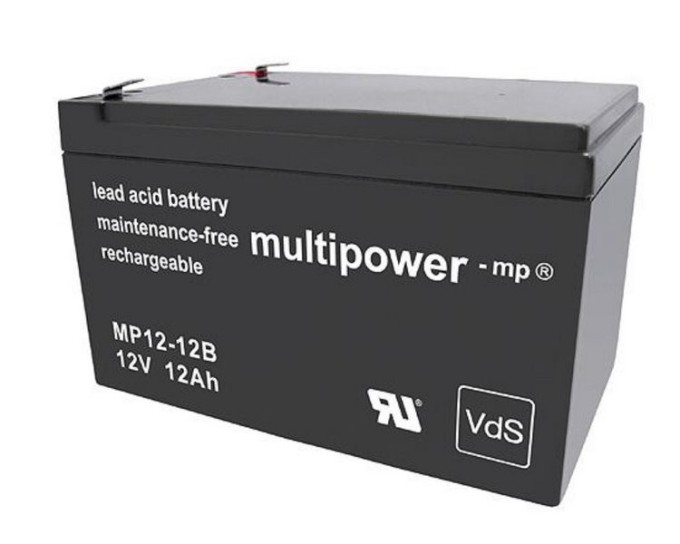 Olovený akumulátor 12V 12Ah MP12-12B Multipower