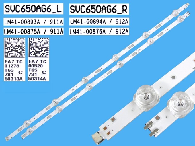 LED podsvit sada Samsung BN96-50313A a BN96-50314A pre 65" panely