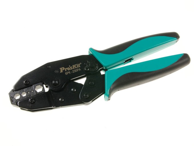 Kleštia krimpovacia ProsKit 6PK-230PA pre BNC konektory