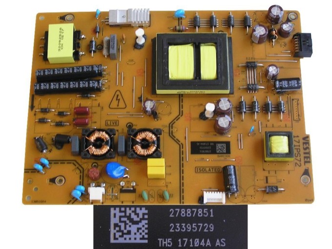 LCD Modul Zdroj 17IPS72 SMPS Power Board Vestel 23395729