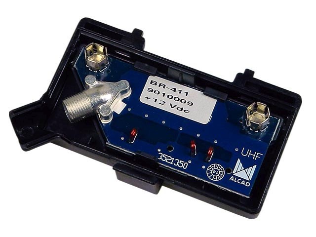 Anténny zosilňovač ALCAD BR-411 pre antény BU