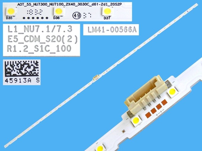 LED podsvit EDGE 597mm pre LCD panely Samsung