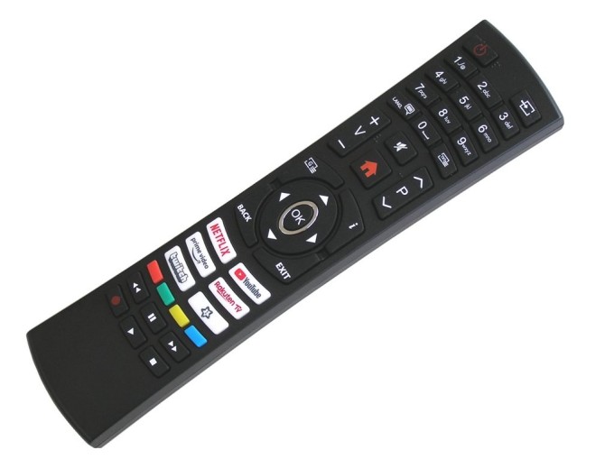 Originálny diaľkový ovládač Vestel RC4590P čierny