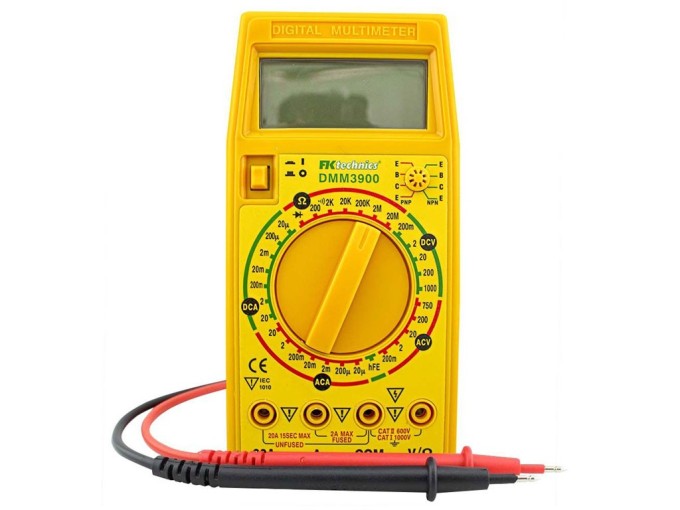 Digitálny multimetr 3900 FK Technics