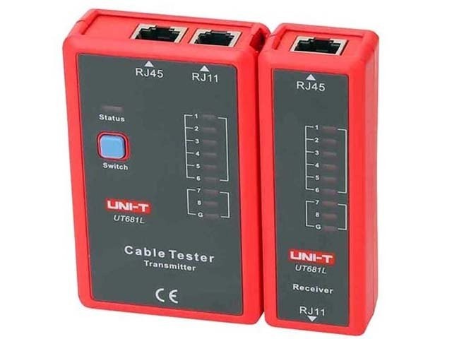 Tester kábla UNI-T UT681L pre RJ45 a RJ11