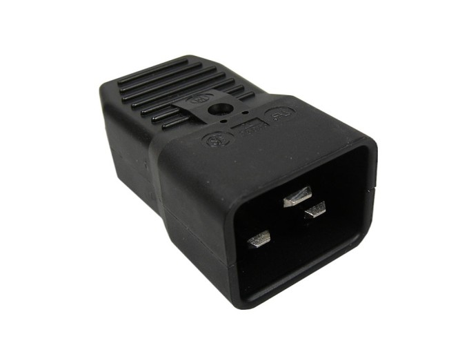 Napájací konektor C20 IEC60320 pre UPS a servery