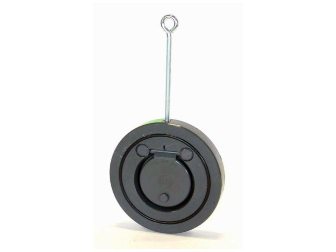 Zpětná klapka meziprírubová PVC D 075