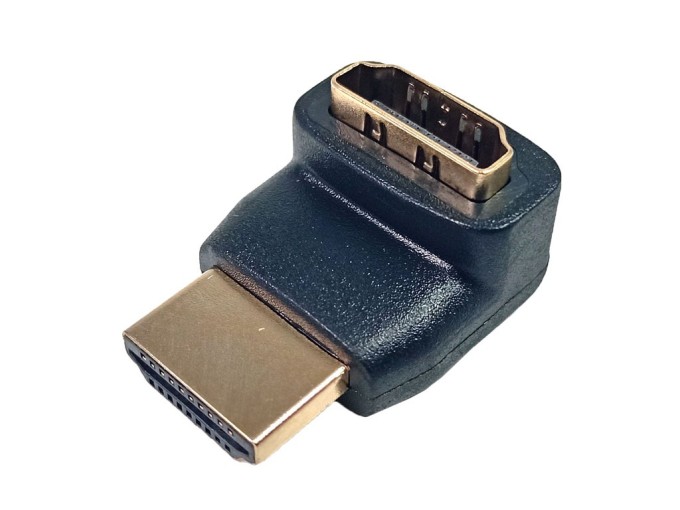 HDMI Spojka 90° Konektor Samica/Samec