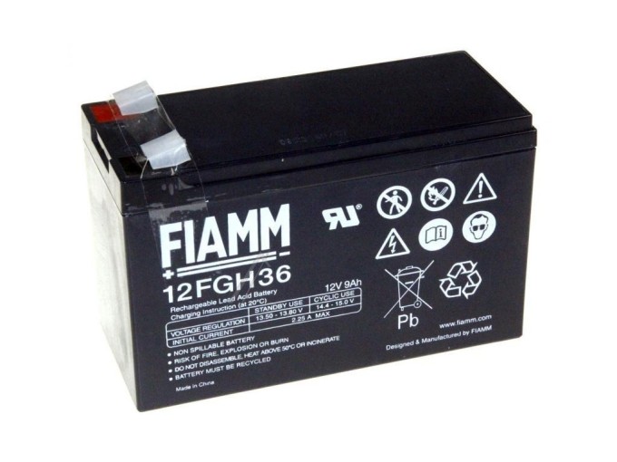 Olovený akumulátor FIAM 12V / 9Ah - 12FGH36