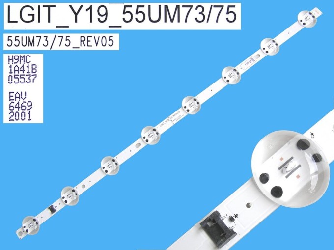 LED podsvit 582mm pre LCD TV LG - 8 D-LED