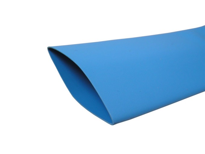 Zmršťovacia bužírka 25.4 / 12.7 mm modrá - 1m