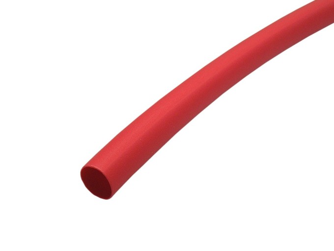 Smršťovacia bužírka 2.4 / 1.2 mm červená