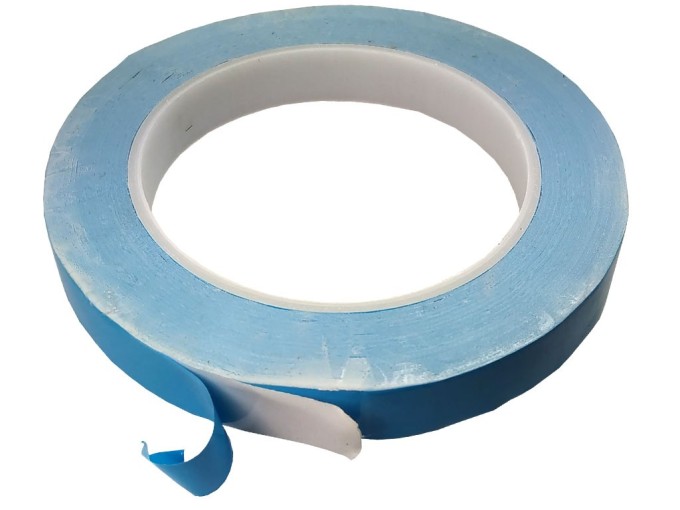 Teplovodivá obojstranná samolepiaca páska 15mm, 0,2mm, 25m