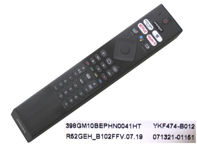 Originálny diaľkový ovládač PHILIPS YKF474-B012