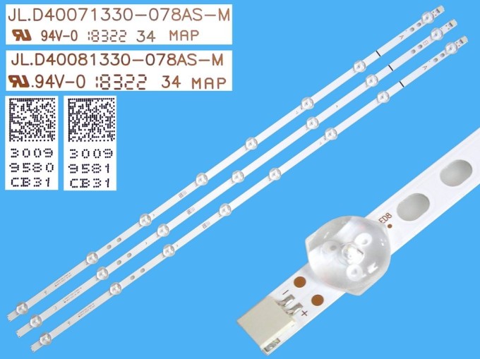 LED podsvietenie Vestel 40" - sada 3 pásikov 745mm D-LED BAR