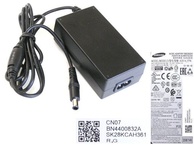 Napájací adaptér pre monitory Samsung A3514-FPN 14V 2.5A BN44-00832A