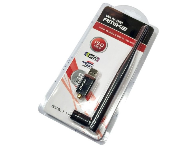 Amiko WLN-881 USB Wifi adaptér 150Mbps s anténou