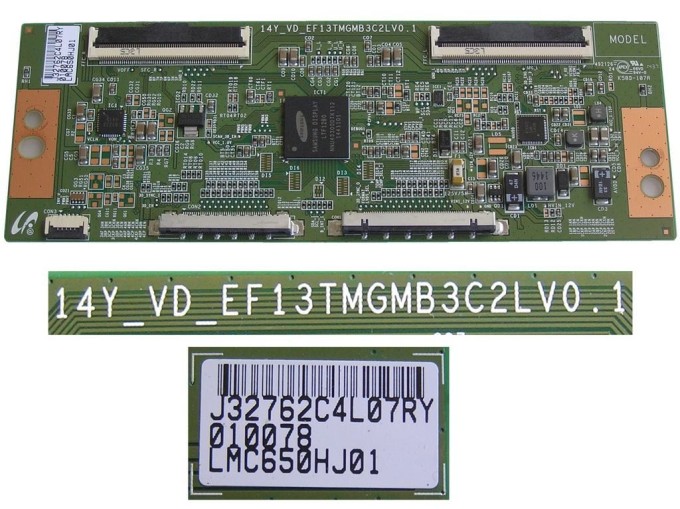 LCD T-CON modul LMC650HJ01 a Tcon board EF13MGMB3C2LV0.1