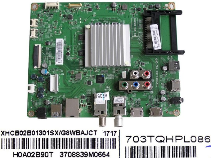 LCD LED Základná Doska XHCB02B01301SX pre Philips 65PUS6162/12