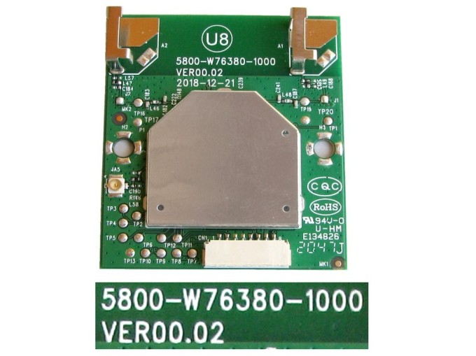 WiFi LCD LED modul NTUD-U8 / WiF inetwork 5800-W76380-1000