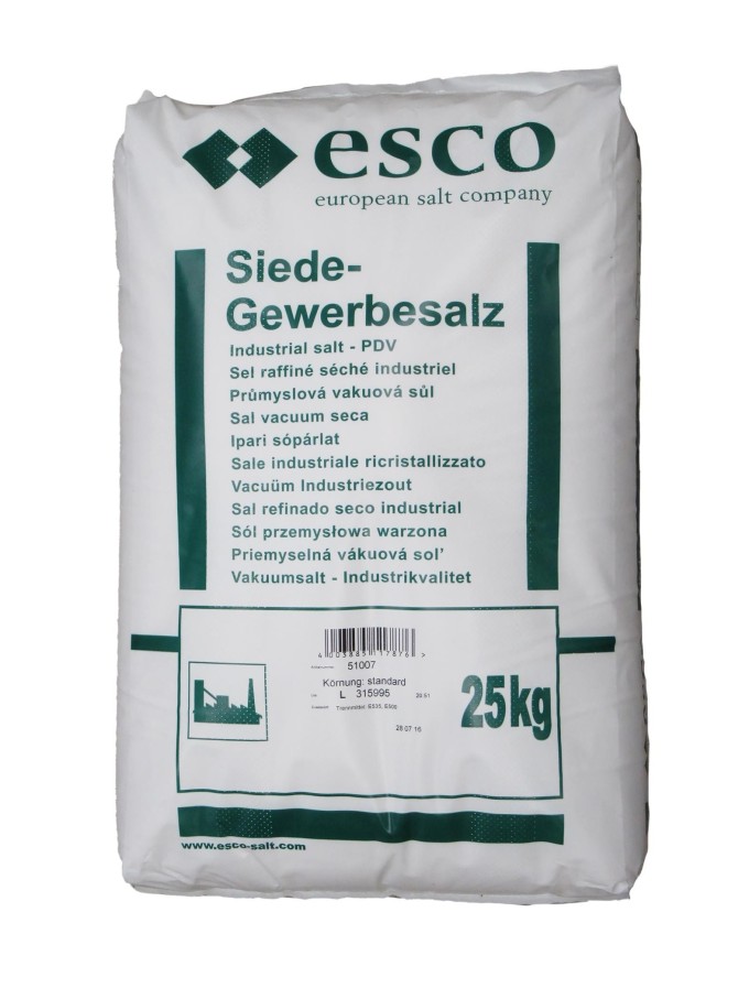 Priemyselná soľ sypaná 25 kg