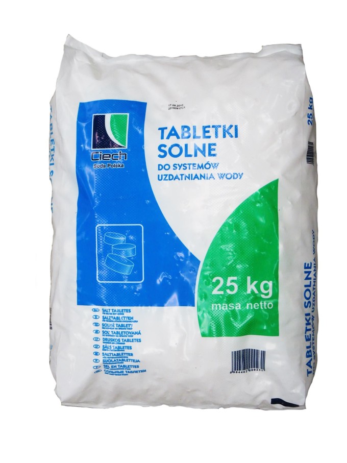 Tabletová regeneračná soľ Ciech 25kg
