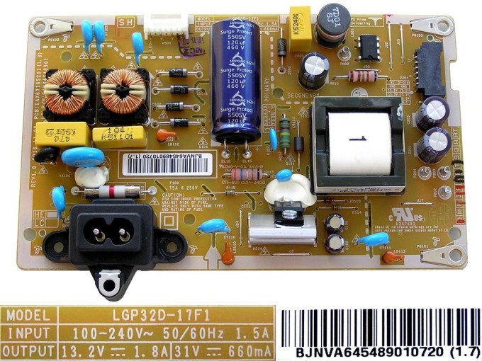LCD Power Supply Module EAY64548901 pre LG 32" TV