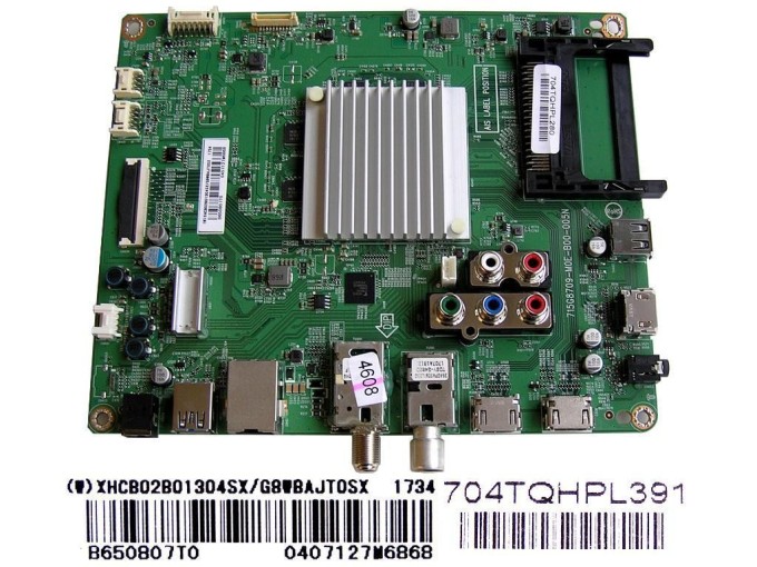 LCD LED Modul Základná Doska XHCB02B01304SX G8WBAJT0SX 715G8709-M0E-B00-005N