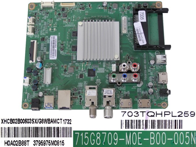 Základná doska Philips XHCB02B00603SX/G8WBAMCT pre LCD LED TV