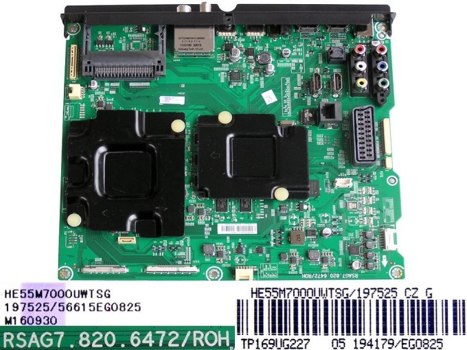 LCD základná doska HE55M7000UWTSG pre TV Hisense