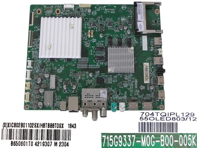 LCD OLED modul základná doska Philips 715G9337-M0G-B00-005K