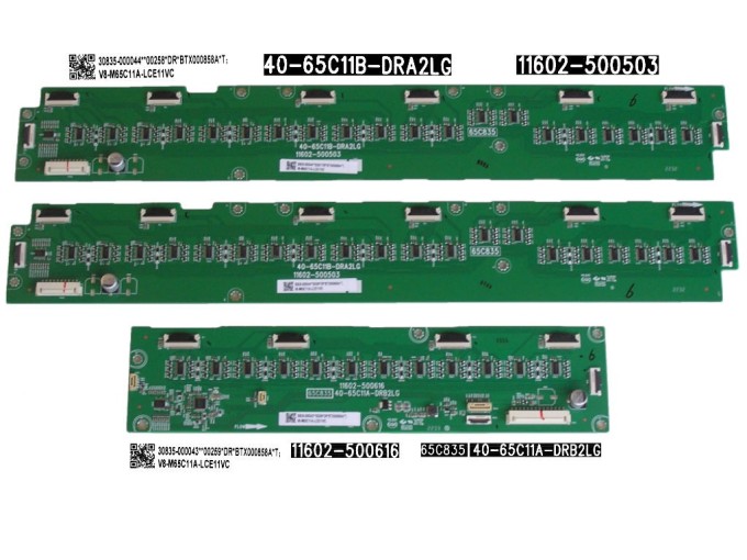 HDR LED Driver Modul pre TCL 65CB35 - Sada 3 kusov