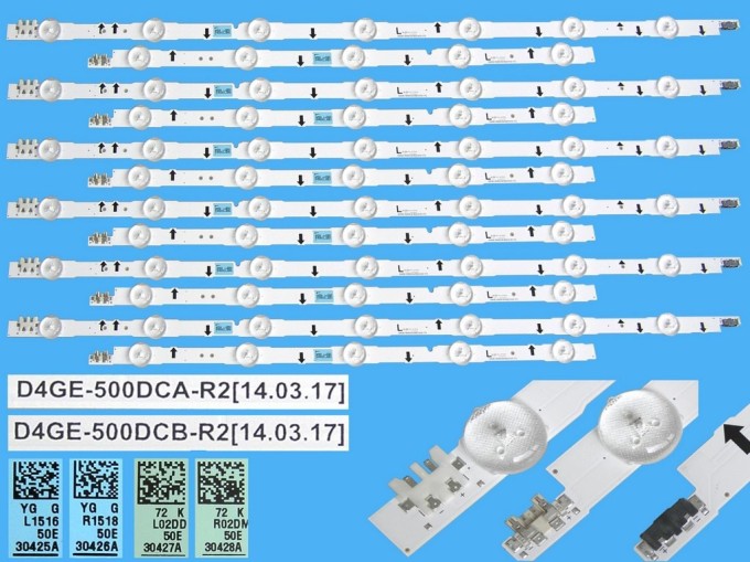 LED podsvit 1030mm sada pre Samsung BN96-30425A a BN96-30426A