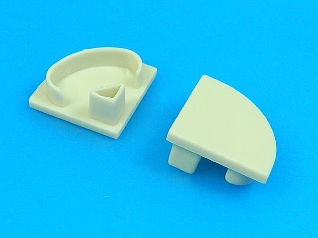 Rohová krytka profilu AC2 pre LED pásky